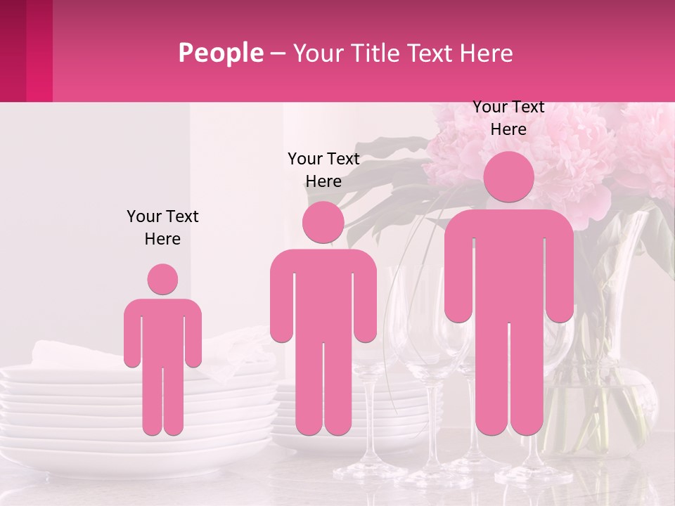 Formal Service Plates PowerPoint Template