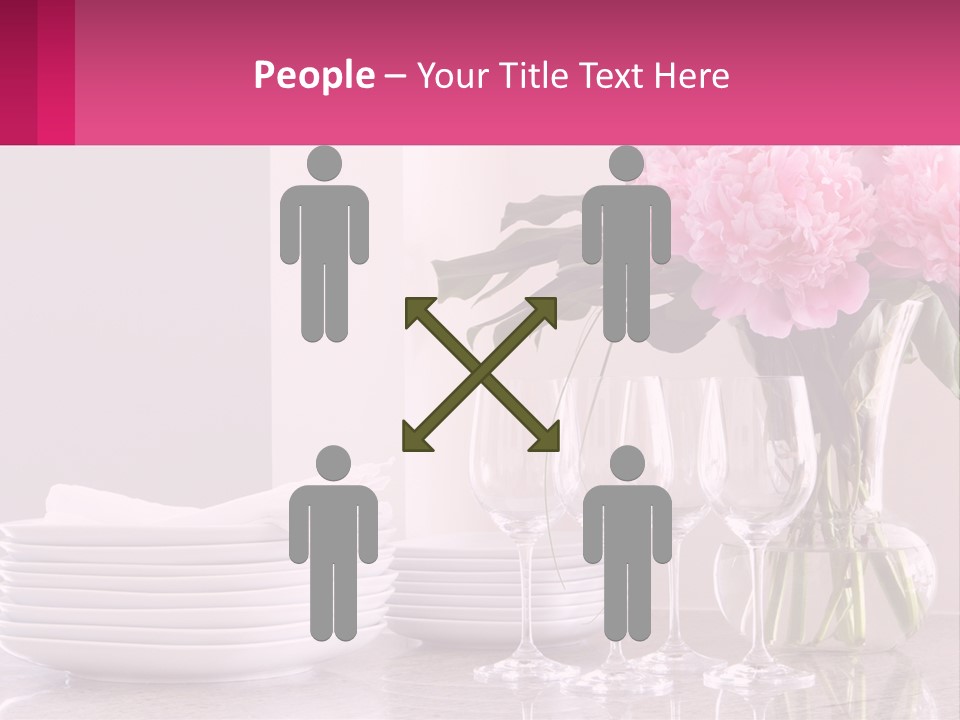 Formal Service Plates PowerPoint Template