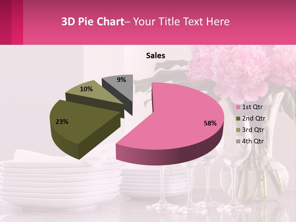Formal Service Plates PowerPoint Template