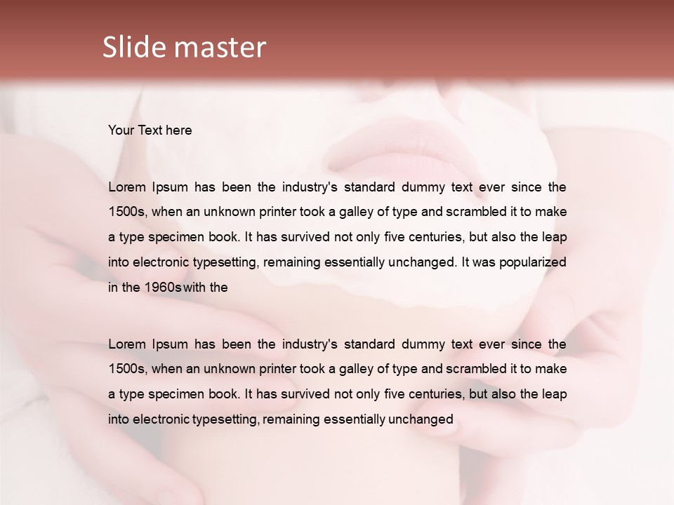 Pure Beautiful Therapy PowerPoint Template