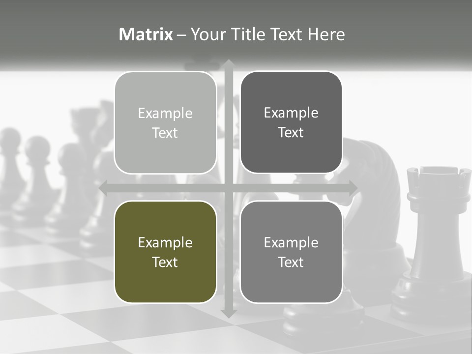 Conquering Macro Thinking PowerPoint Template