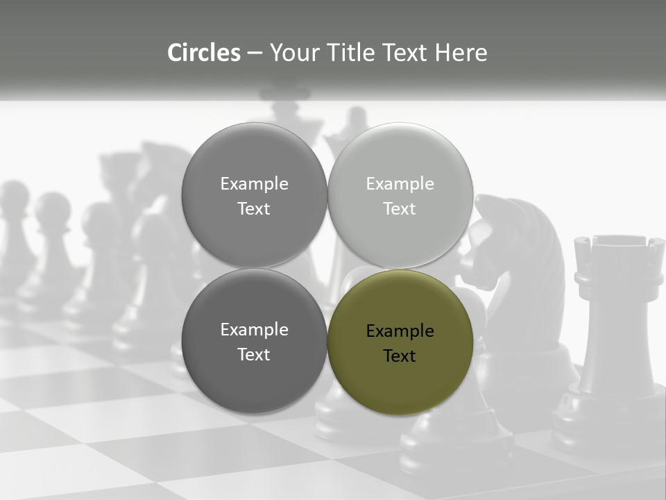 Conquering Macro Thinking PowerPoint Template