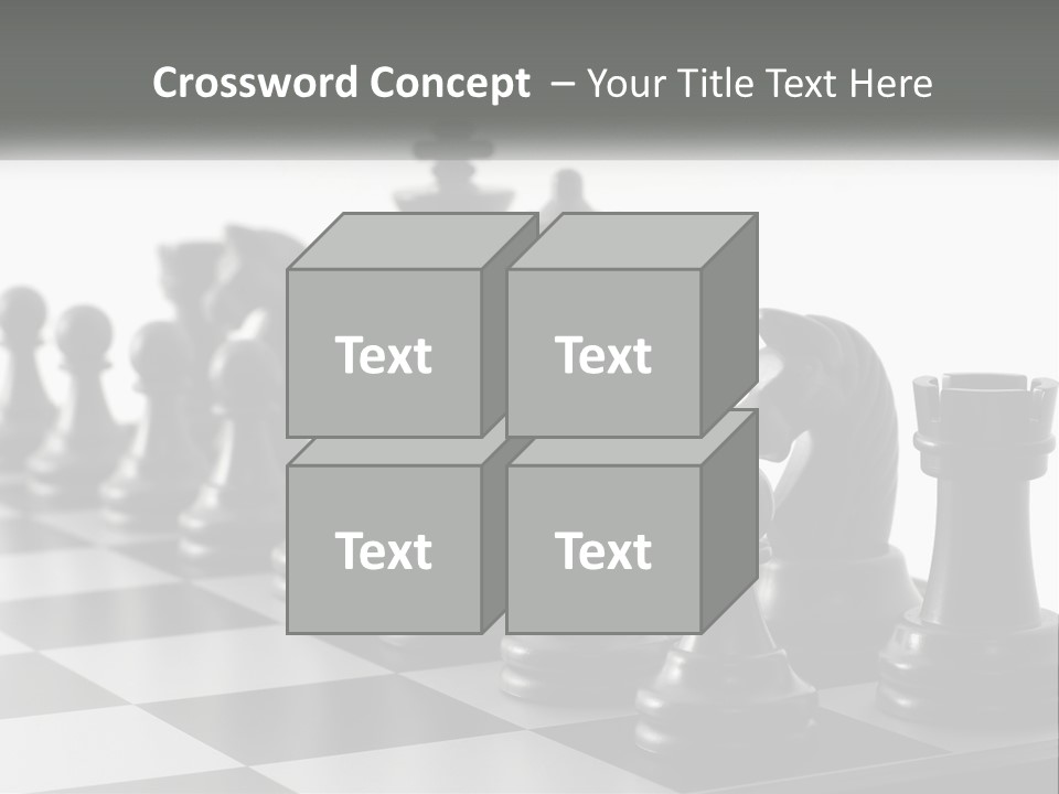 Conquering Macro Thinking PowerPoint Template