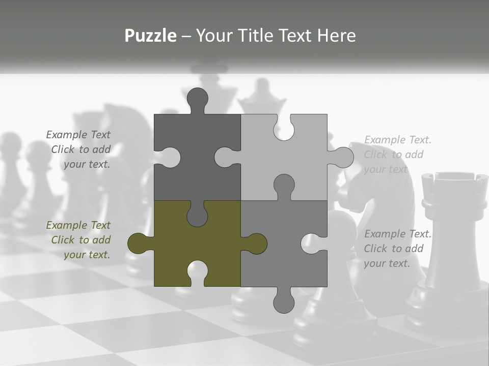 Conquering Macro Thinking PowerPoint Template