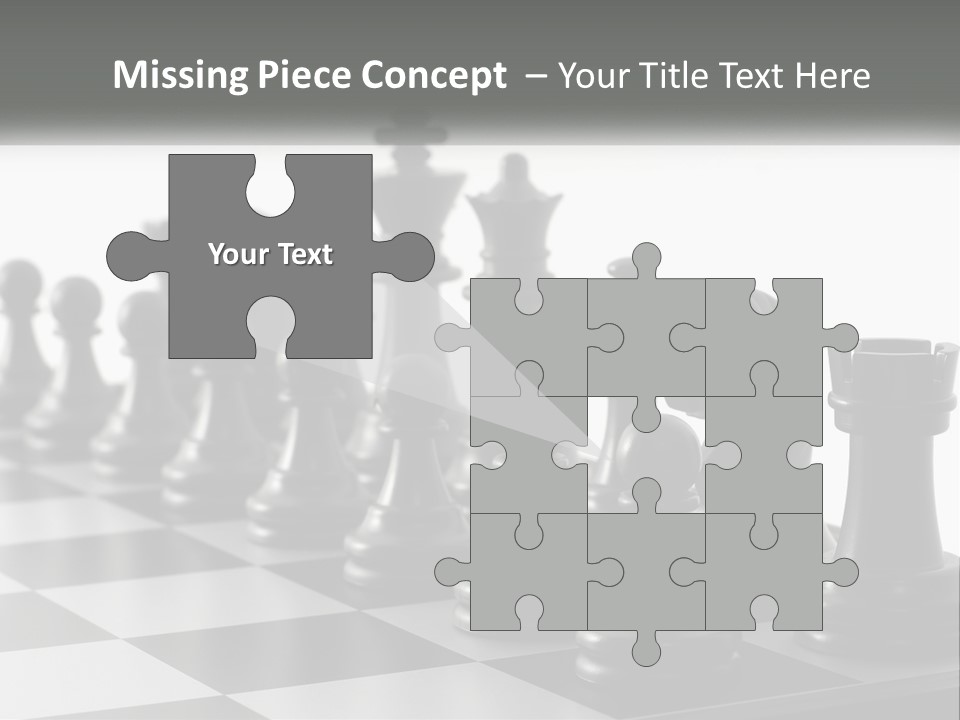 Conquering Macro Thinking PowerPoint Template