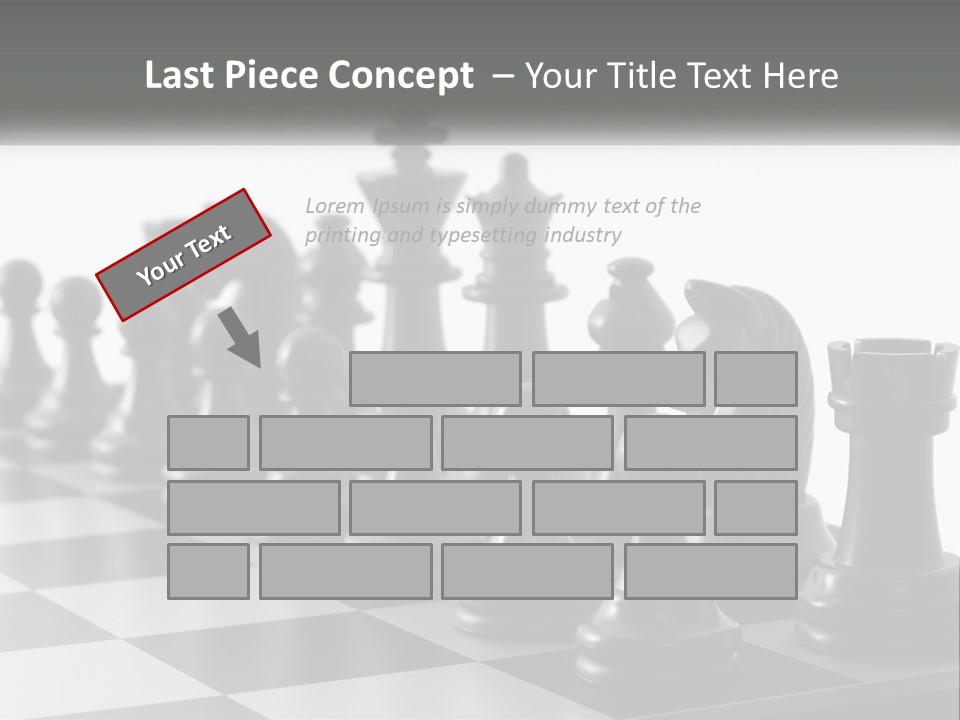Conquering Macro Thinking PowerPoint Template