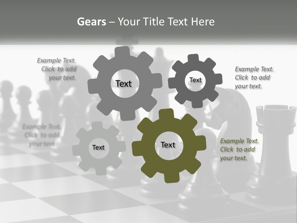 Conquering Macro Thinking PowerPoint Template