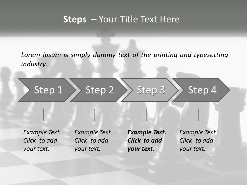 Conquering Macro Thinking PowerPoint Template