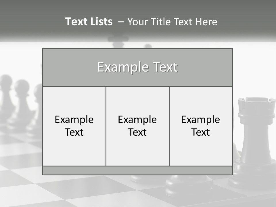 Conquering Macro Thinking PowerPoint Template
