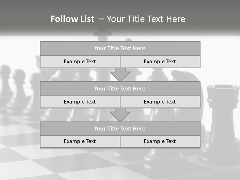 Conquering Macro Thinking PowerPoint Template