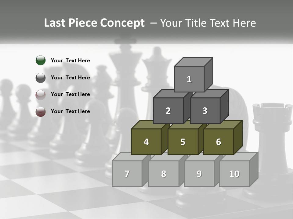 Conquering Macro Thinking PowerPoint Template