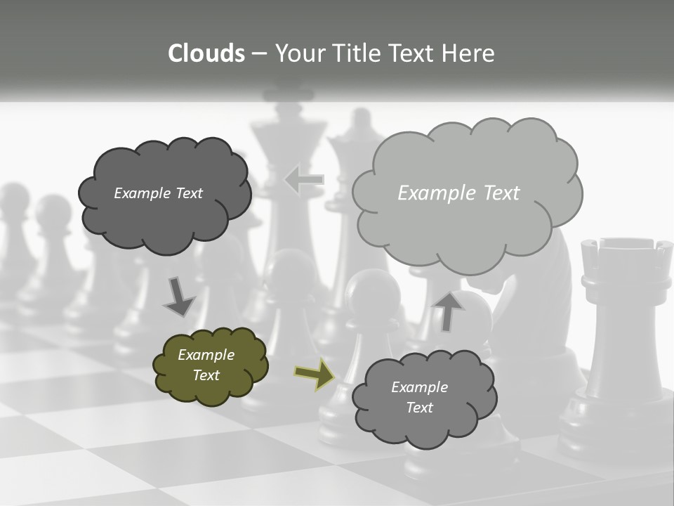 Conquering Macro Thinking PowerPoint Template