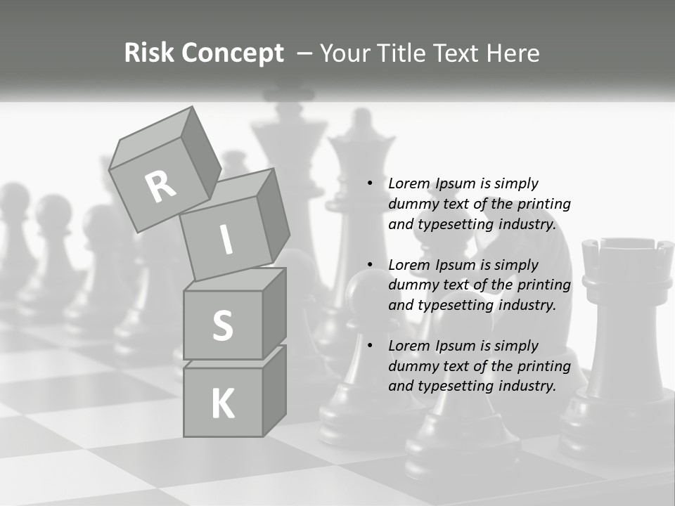 Conquering Macro Thinking PowerPoint Template