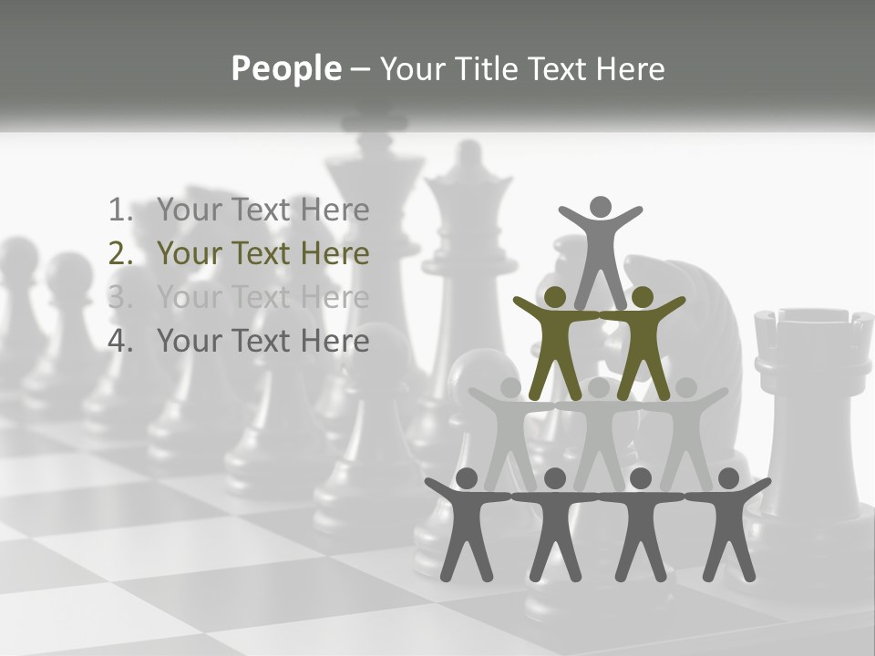 Conquering Macro Thinking PowerPoint Template