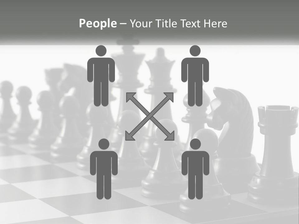 Conquering Macro Thinking PowerPoint Template