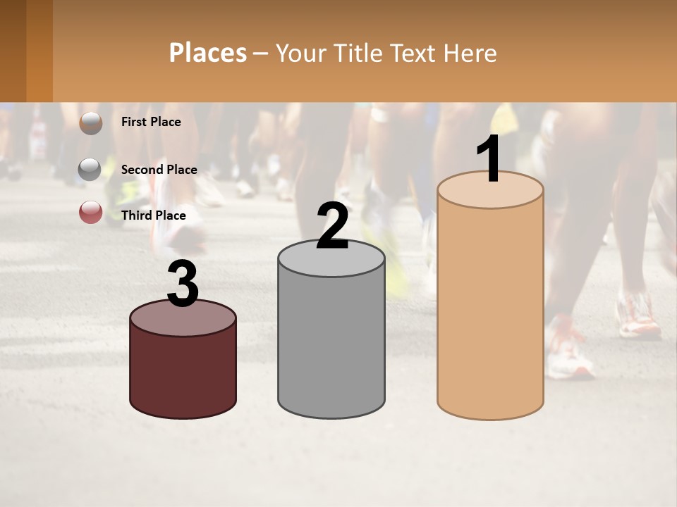 Moving Competing Motion PowerPoint Template