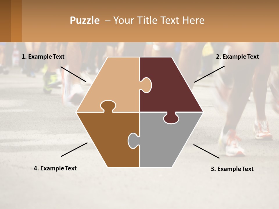 Moving Competing Motion PowerPoint Template