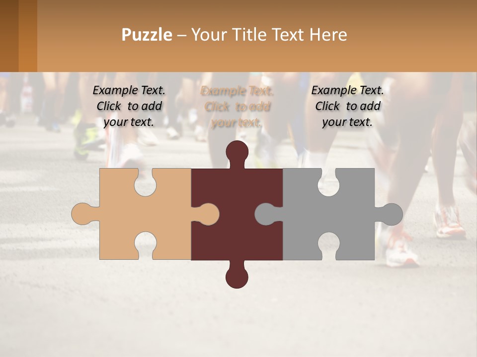 Moving Competing Motion PowerPoint Template