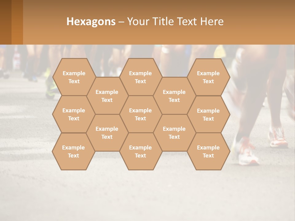 Moving Competing Motion PowerPoint Template
