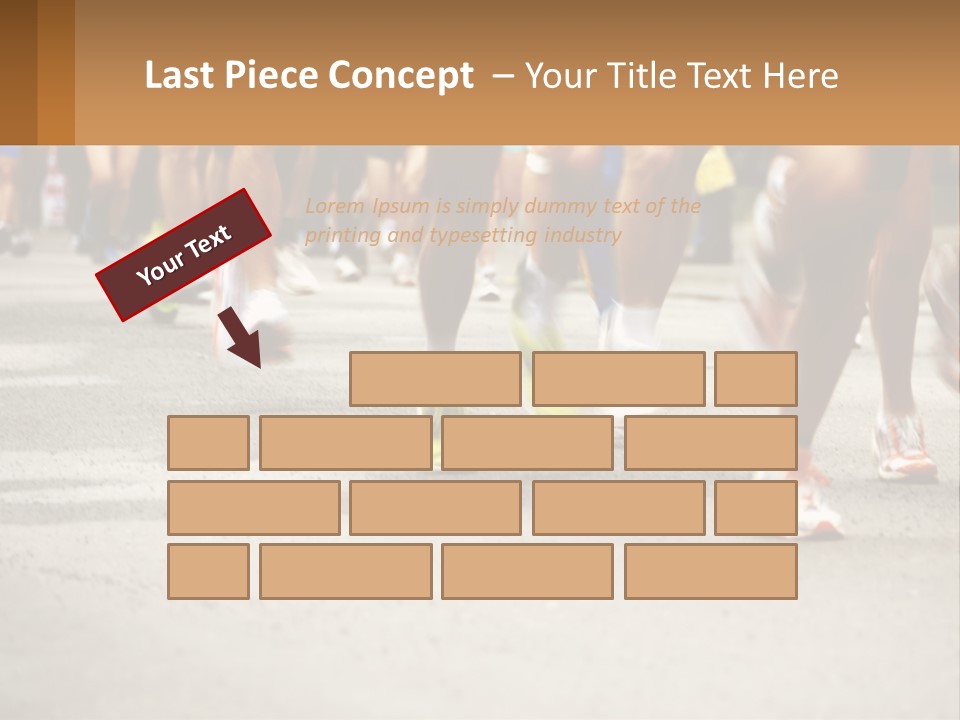 Moving Competing Motion PowerPoint Template