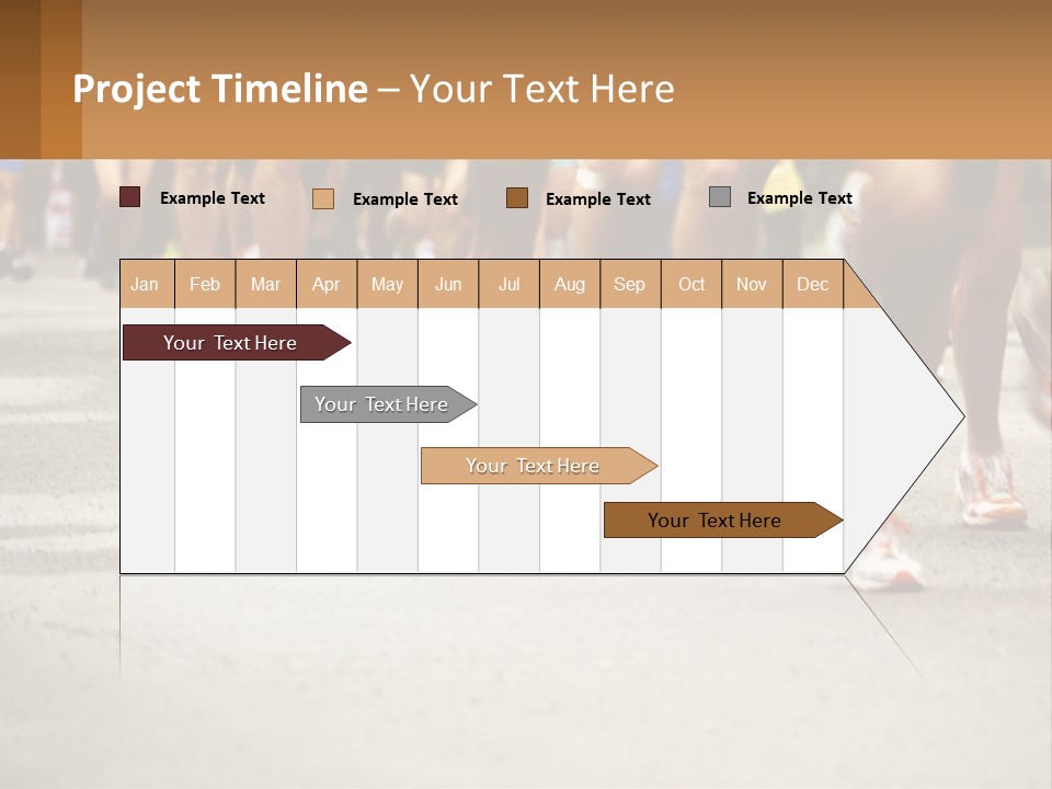 Moving Competing Motion PowerPoint Template