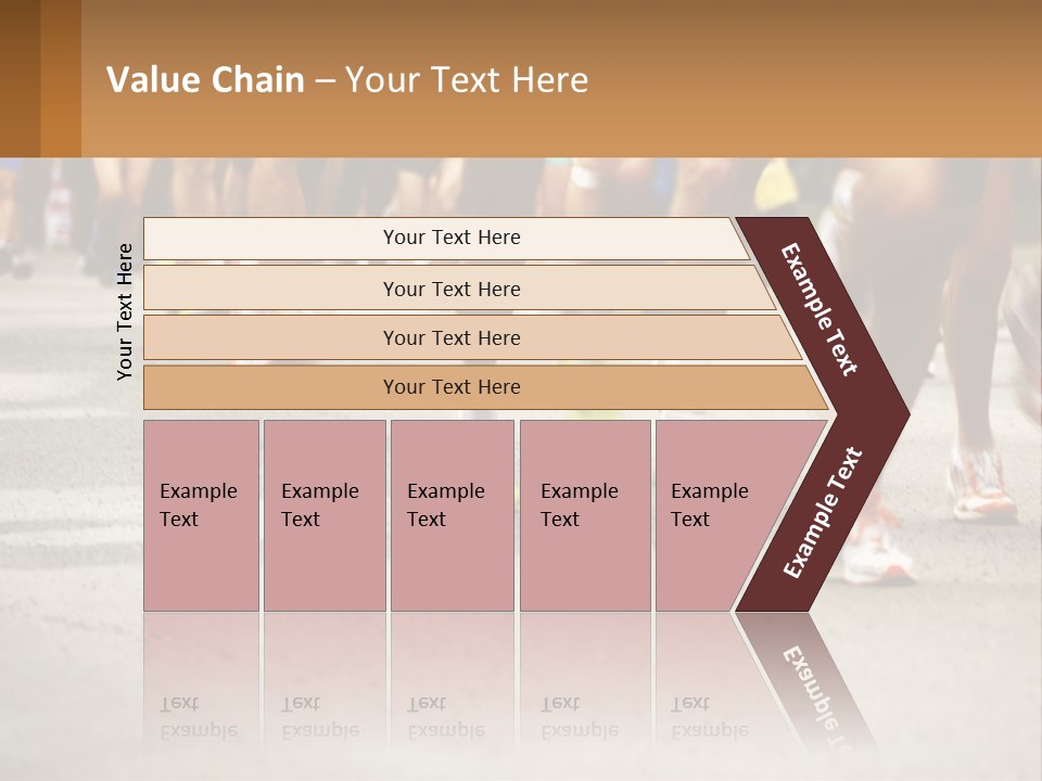 Moving Competing Motion PowerPoint Template