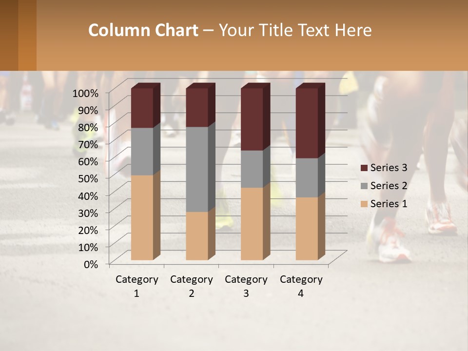Moving Competing Motion PowerPoint Template