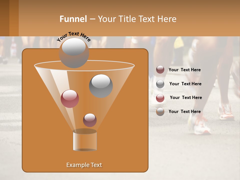 Moving Competing Motion PowerPoint Template