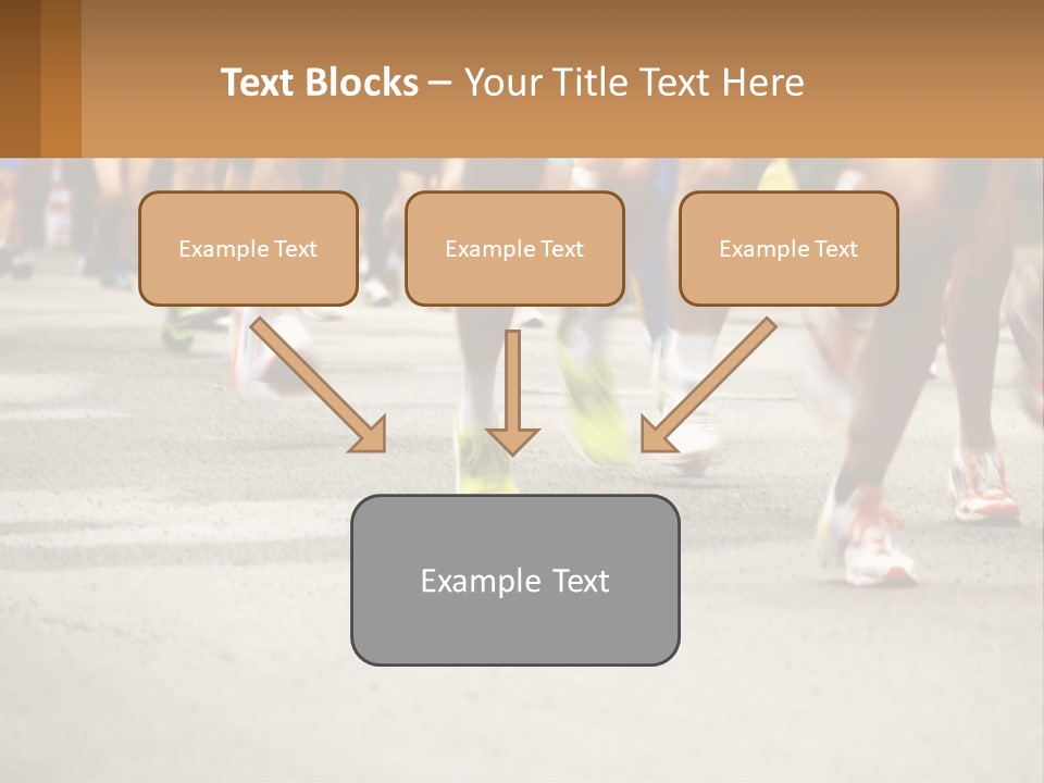 Moving Competing Motion PowerPoint Template