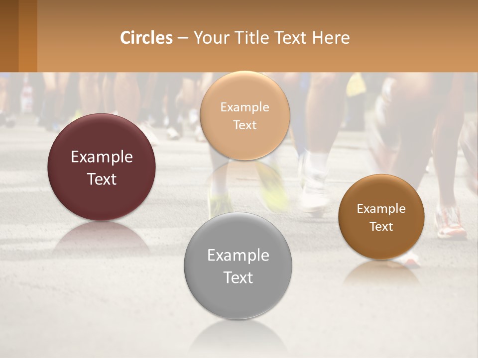 Moving Competing Motion PowerPoint Template