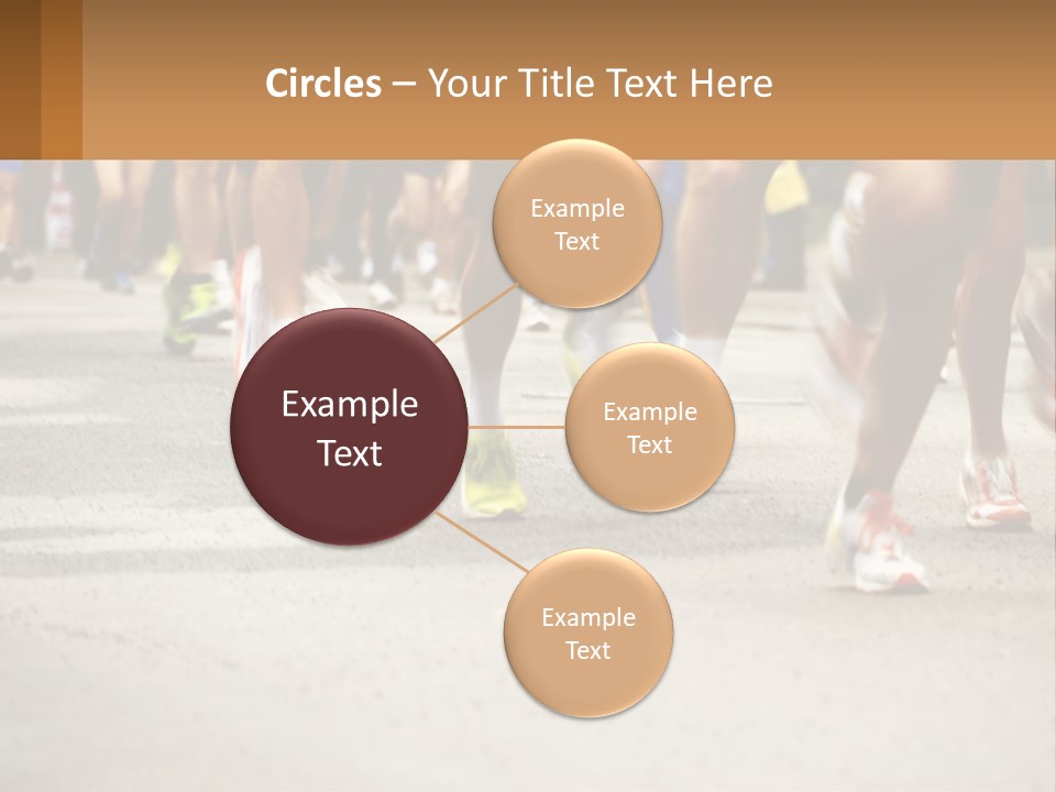 Moving Competing Motion PowerPoint Template