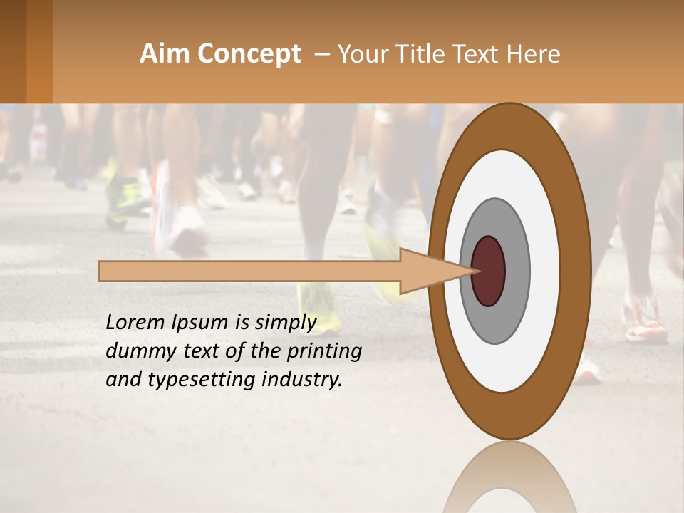 Moving Competing Motion PowerPoint Template