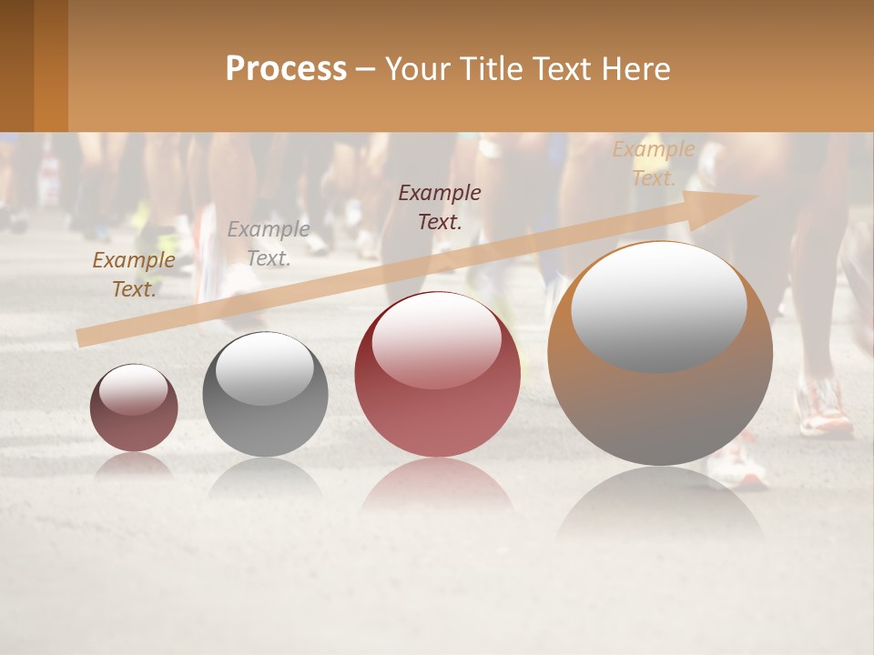 Moving Competing Motion PowerPoint Template