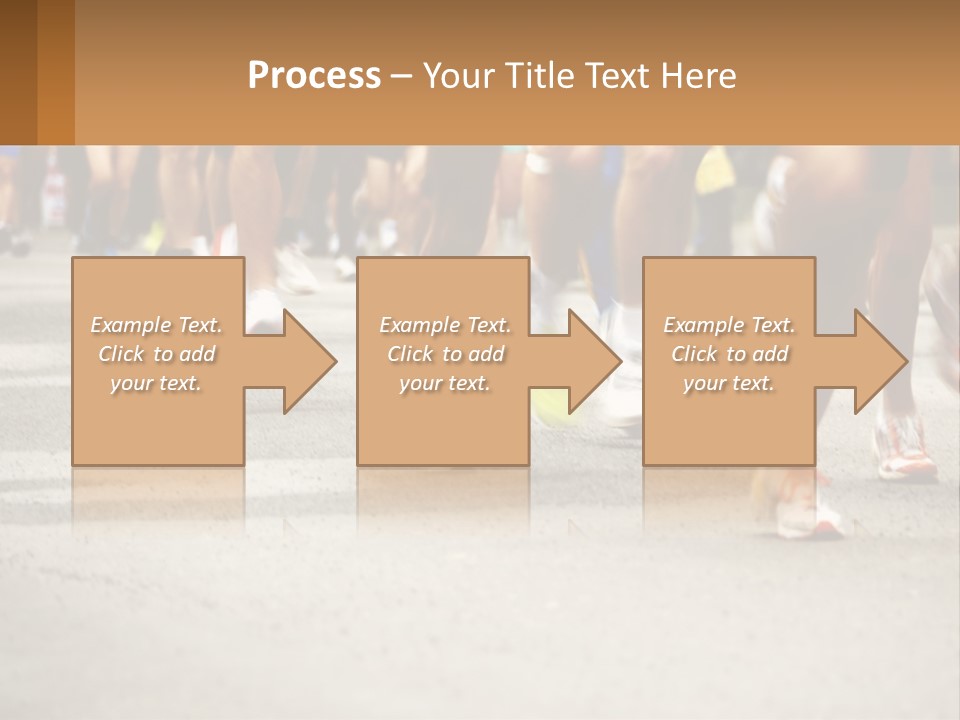 Moving Competing Motion PowerPoint Template