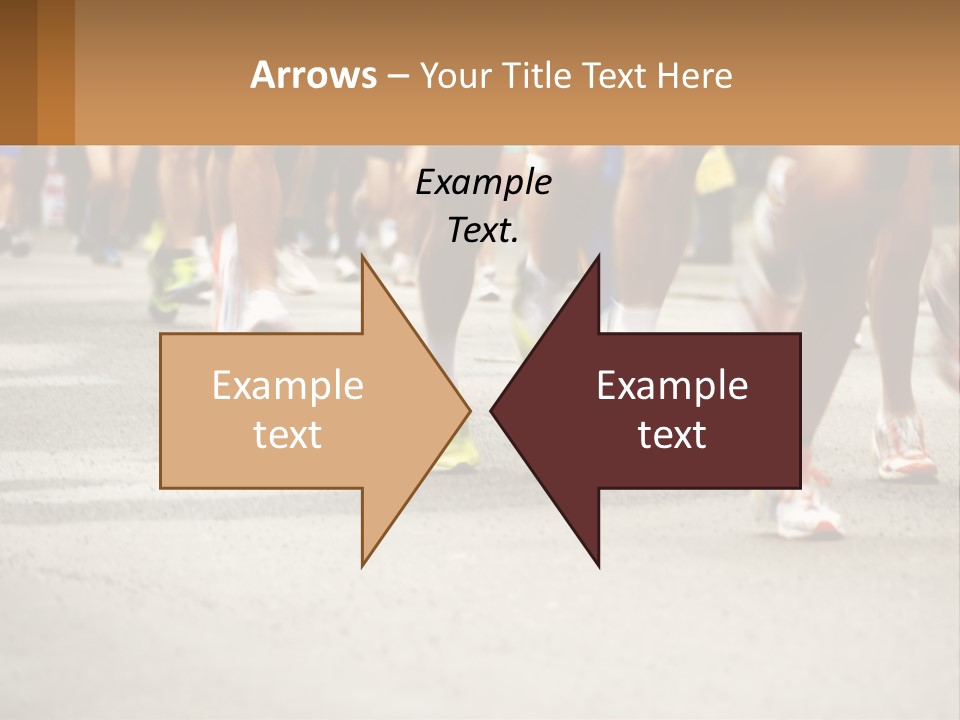 Moving Competing Motion PowerPoint Template
