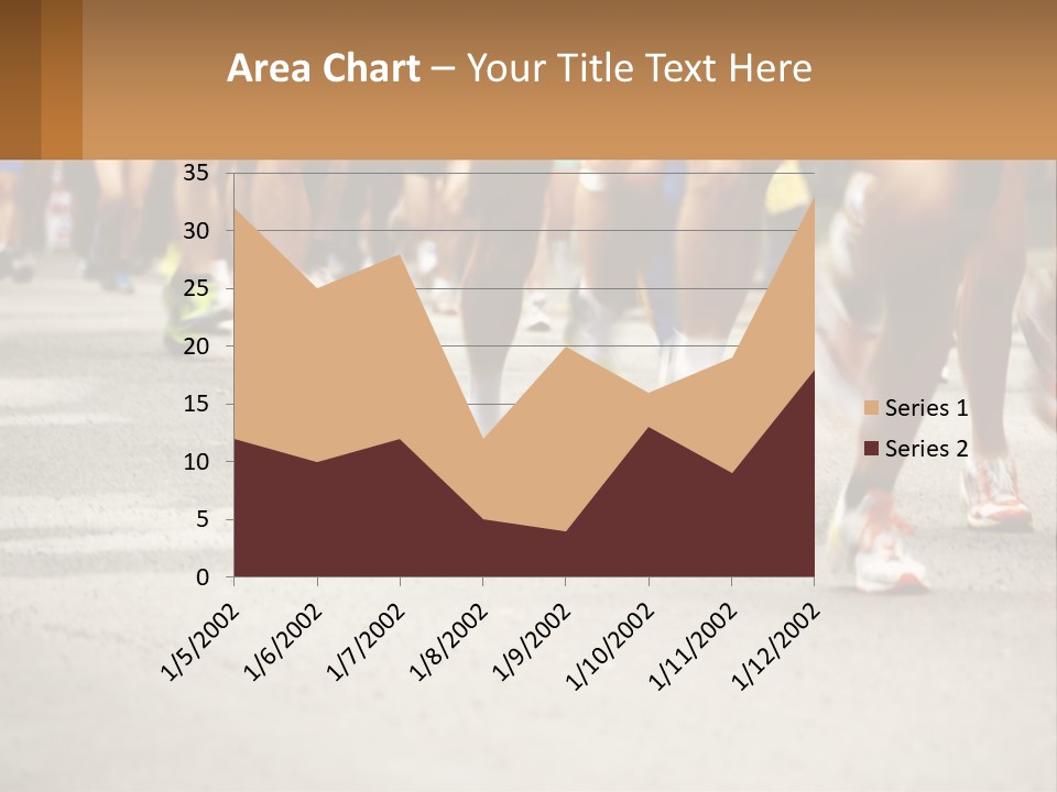 Moving Competing Motion PowerPoint Template
