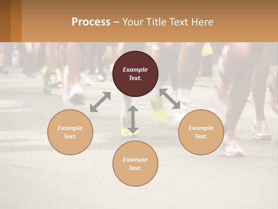 Moving Competing Motion PowerPoint Template