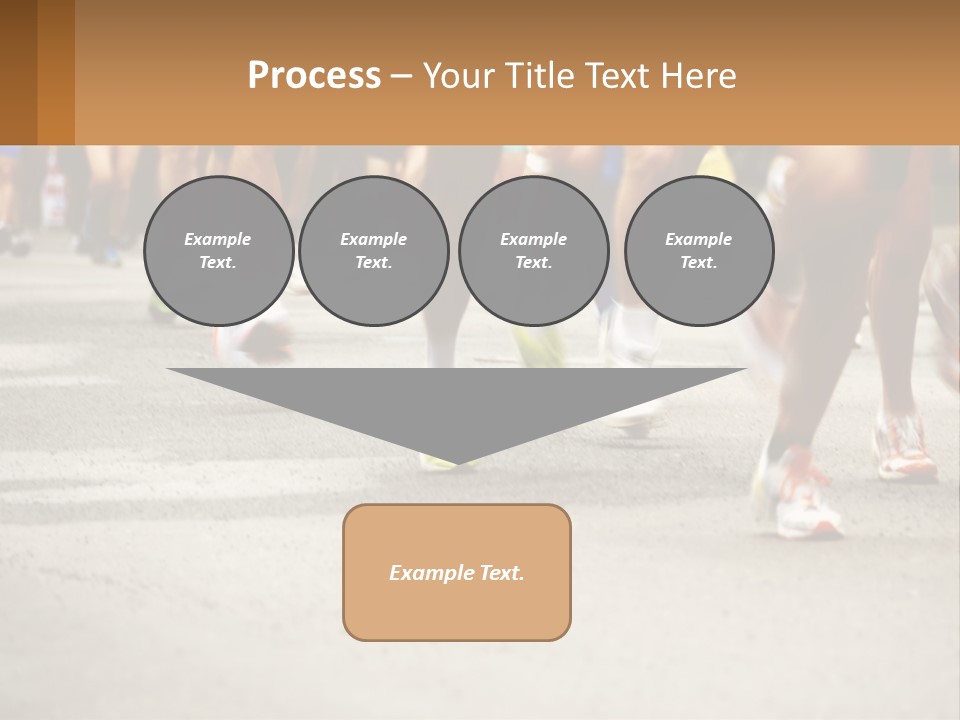 Moving Competing Motion PowerPoint Template