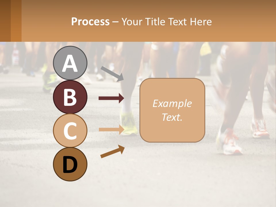 Moving Competing Motion PowerPoint Template