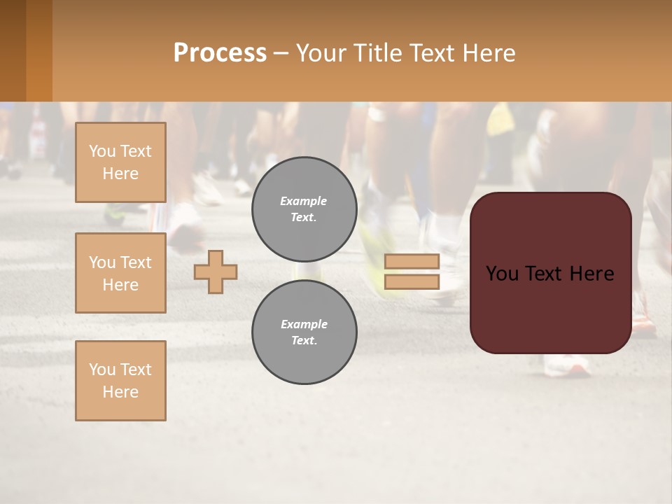 Moving Competing Motion PowerPoint Template