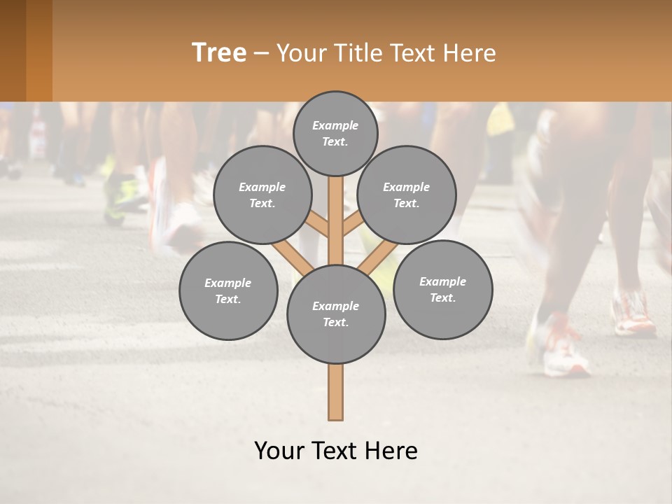 Moving Competing Motion PowerPoint Template