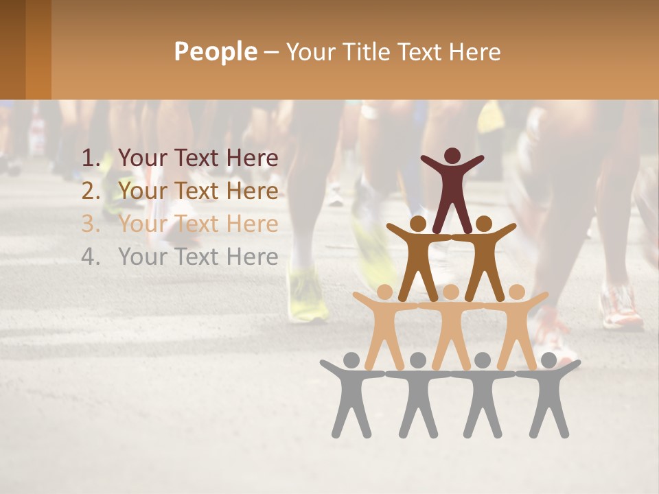 Moving Competing Motion PowerPoint Template