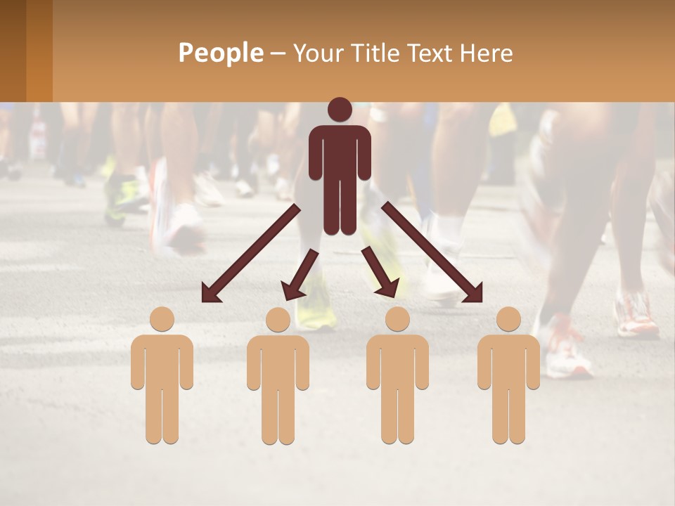 Moving Competing Motion PowerPoint Template
