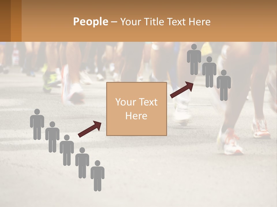 Moving Competing Motion PowerPoint Template