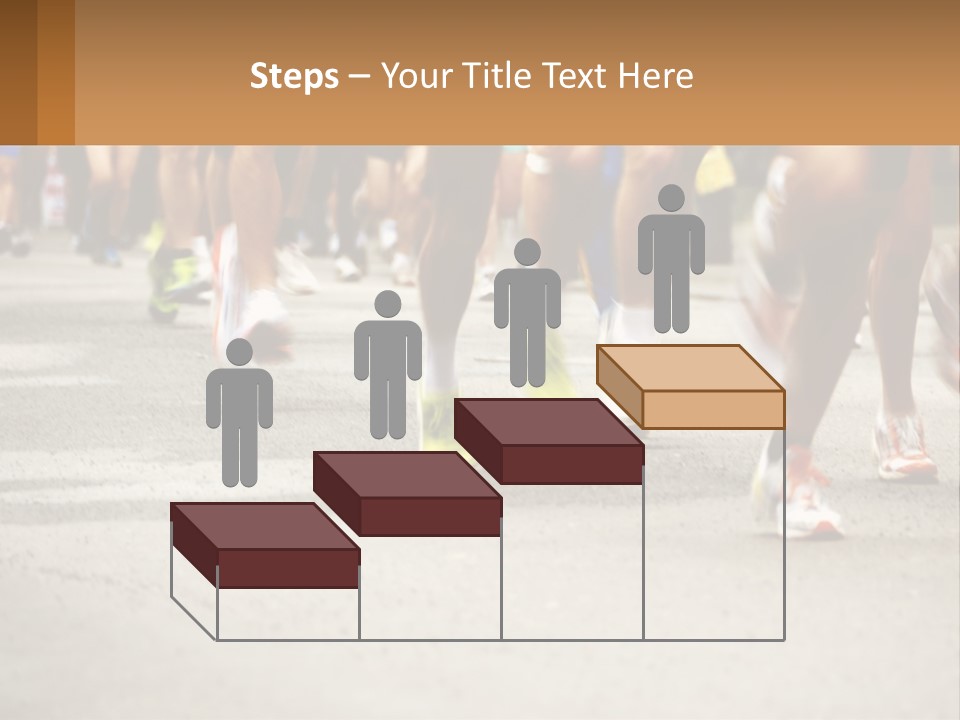 Moving Competing Motion PowerPoint Template