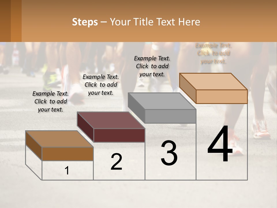 Moving Competing Motion PowerPoint Template