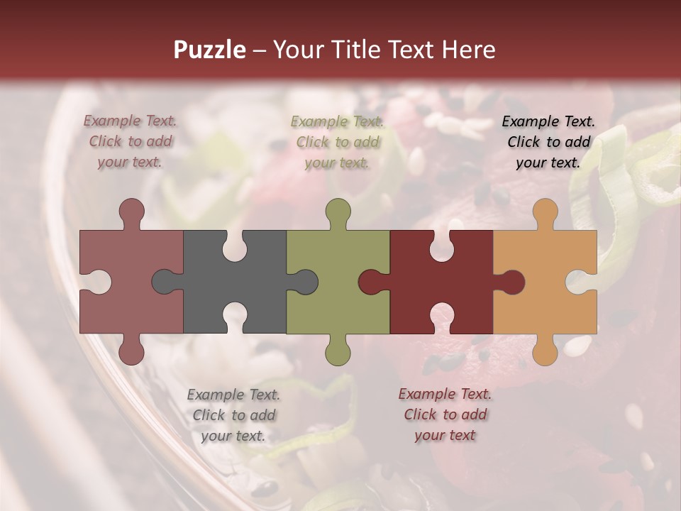 Main Cookery Wasabi PowerPoint Template