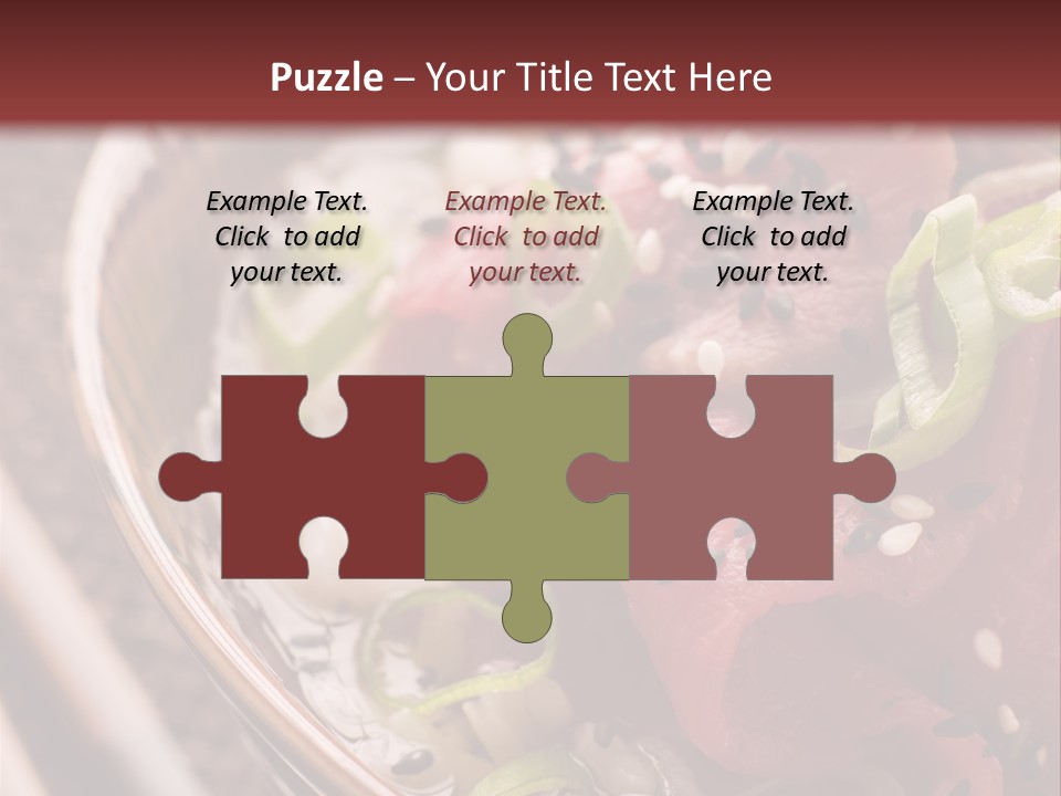 Main Cookery Wasabi PowerPoint Template