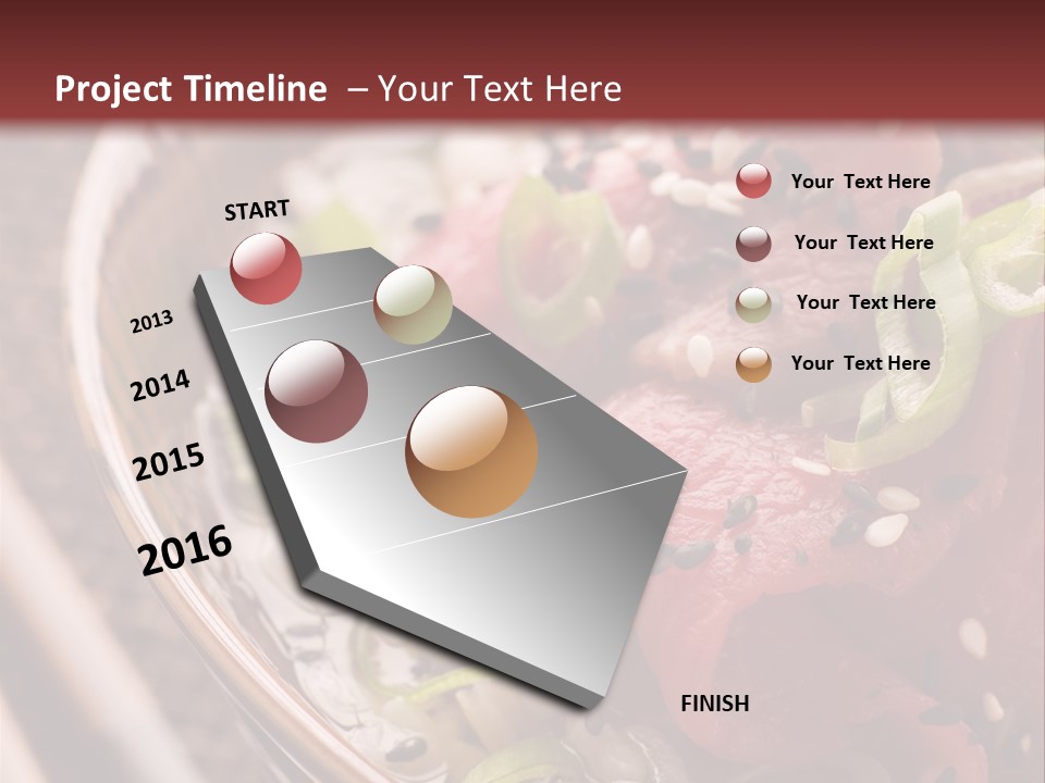Main Cookery Wasabi PowerPoint Template