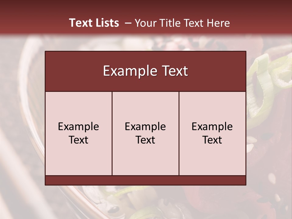 Main Cookery Wasabi PowerPoint Template